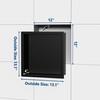 Qeke Stainless Steel Shower Niche 12" X 12", No Tile