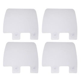 FALOFALO Kitchen Splashproof Sheet Splashproof Stand Screen Guard Dishwashing Sink Kitchen Suction Cup Set of 4