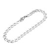 NKlaus 13253 Women's Bracelet 925 Sterling Silver 19.5 cm Diamond