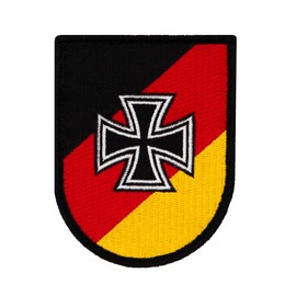 Café Viereck ® German Army Reservist Patch Embroidered with Velcro 7 cm x 9 cm