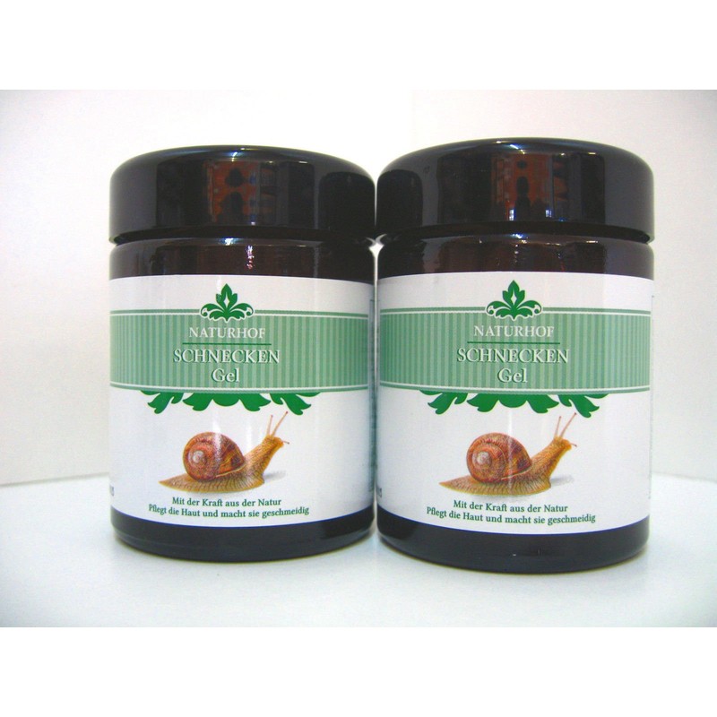 Snail Gel 2 x 100ml Naturhof Anti Wrinkle Anti Acne