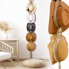 Yulejo Macrame Hat Hangers Boho Hat Rack Cowboy Hat Hanger