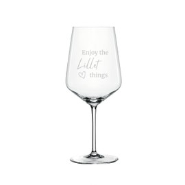 Spiegelau & Nachtmann Style Lillet Glass 630 ml with Engraving Enjoy the Lillet Things - Lillet Lovers - Made in Germany - Gift Idea - Lillet Wildberry (Lillet, Lillet Things)