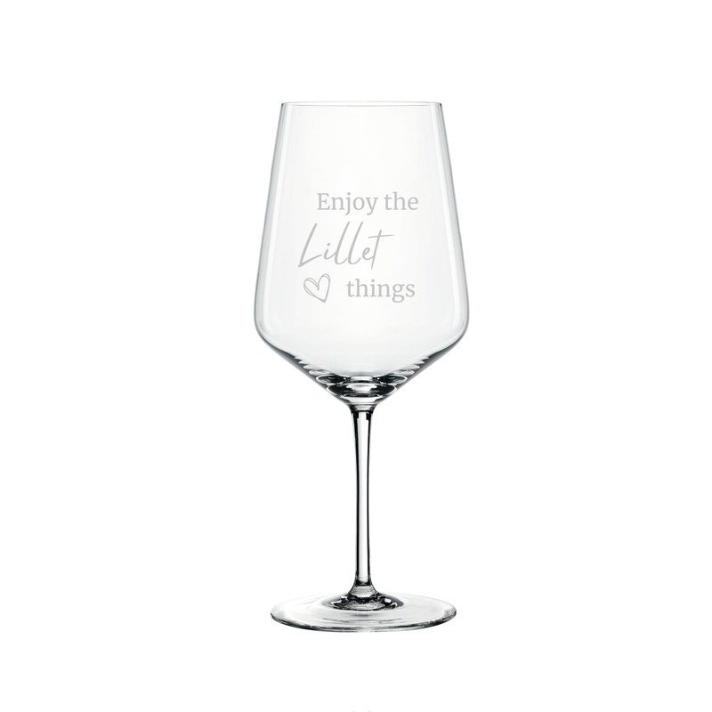 Spiegelau & Nachtmann Style Lillet Glass 630 ml with Engraving