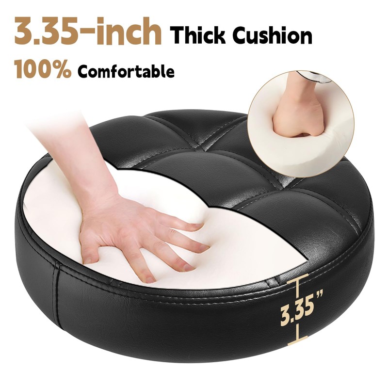 Rolling Stool Heavy Duty 450lbs - Reinforced with Golden Alloy