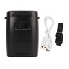 Waist Fan Portable Rechargeable Wearable Clip Belt Cooling Fan for