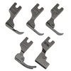 YEQIN 5Pcs Industrial Sewing Machine Zipper Cording Presser Feet for