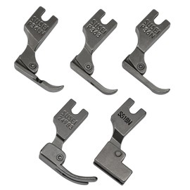 YEQIN 5Pcs Industrial Sewing Machine Zipper Cording Presser Feet for Juki