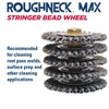 Weiler 13131 ROUGHNECK MAX 4" Stringer Bead Wheel, .020" Steel