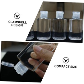 FOMIYES 60ml Petg/pp Lotion Bottles Travel-sized Makeup Dispensers Easy to Use Carry