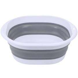 Collapsible Washing Up Bowl, Portable Laundry Tub, Multifunctional Water Storage Tub, Space Saving Folding Washtub for Travel Camping Kitchen Sink Hiking Motorhome Loopunk