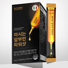 formulaintero 1 box of 15 intravenous albumen albumen / 인테로 마시는 난백알부민 15포 1박스