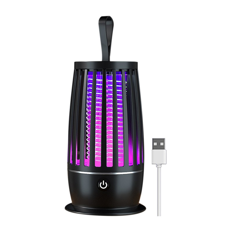 Mosquito Killer USB Hanging Bug Zapper Trap Lamp With Warm