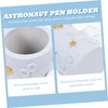 Sosoport Astronaut Pen Organizer Creative Resin Craft for Office Home