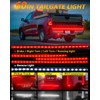 60inch Truck Tailgate Light Strip Bar, White/Red Reverse Light Brake