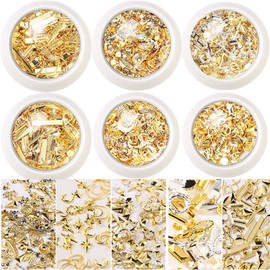 6 case frame parts gold all resin craft frame charm earrings earrings parts accessories parts material gel nail parts nail studs nail art