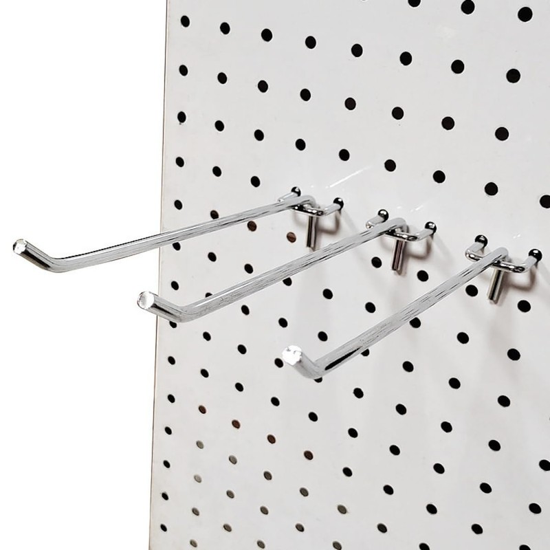 koundeneko Perforated Board Hooks, Set of 50, Punching Board Hooks,