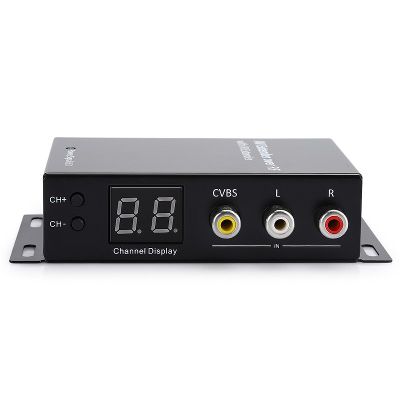 Digital Set Top TV Box RF AV Extender Repeater Adapter
