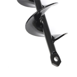 mitoharet 32in x 2in Auger Spiral Drill Bit Extended Length Auger Drill Bit for Planting Bulb Flower and Bedding Garden Plant Auger