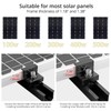 Anbte Solar Panel Mounting Brackets, Included 10 x 4.72 in