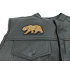 California Bear Patch - 3.5x1.8 inch. Embroidered Iron on Patch