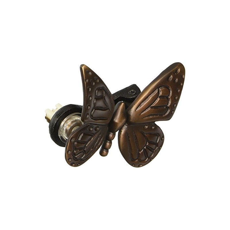 Monarch Butterfly Doorbell Ringer - Oiled Bronze