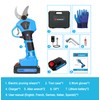 KOMOK Electric Pruning Shears, Cordless Electric Pruner Battery Operated Tree