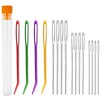 16 Pcs Large Eye Blunt Needles, Darning Needles for Wool,