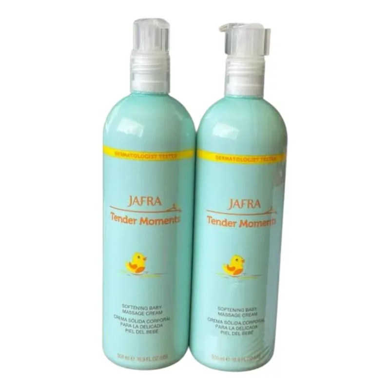 Jafra 2 Tender Moments Crema Sólida Corporal Bebé 500 Ml