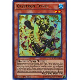 YU-GI-OH! - Crystron Citree (INOV-EN016) - Invasion: Vengeance - 1st Edition - Ultra Rare