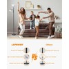LEPOWER Floor Lamp, Standing Lamp Replaceable 3000K Energy-Saving, Lamp for