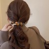 French Tortoise Shell Hair Barrettes for Women Thick Thin Fine