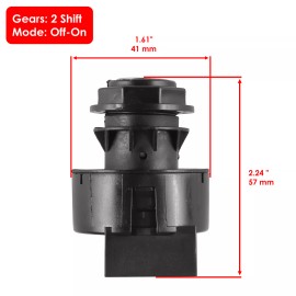 Caltric Ignition Key Switch for Polaris  Predator 500 Predator 2003-2007 Atv New