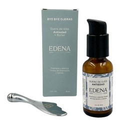 EDENA | BYE BYE OJERAS: Serum Contorno de Ojos + Roller | 30 gr