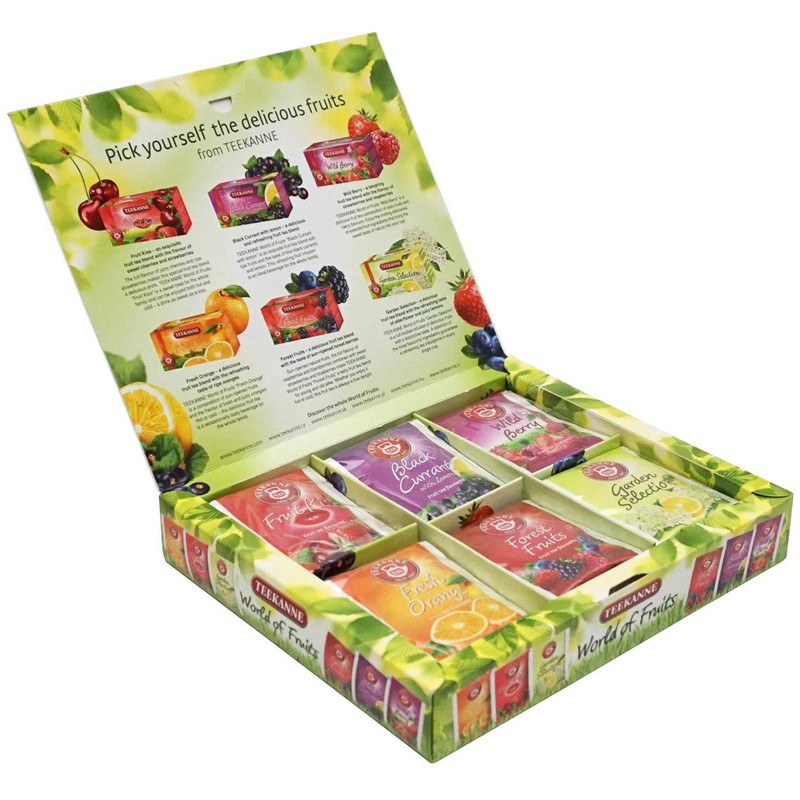 Teekanne World of Fruits VARIETY box of tea 30 tea