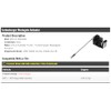 Turbocharger Wastegate Actuator - Compatible with 2011-2014 Hyundai Sonata 2.0L