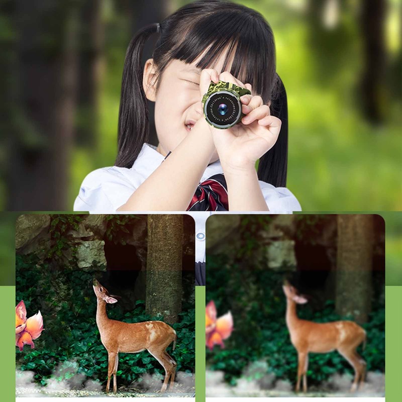 Children Monocular Telescope HD 16x Zoom Professional Monocular Scope Camera