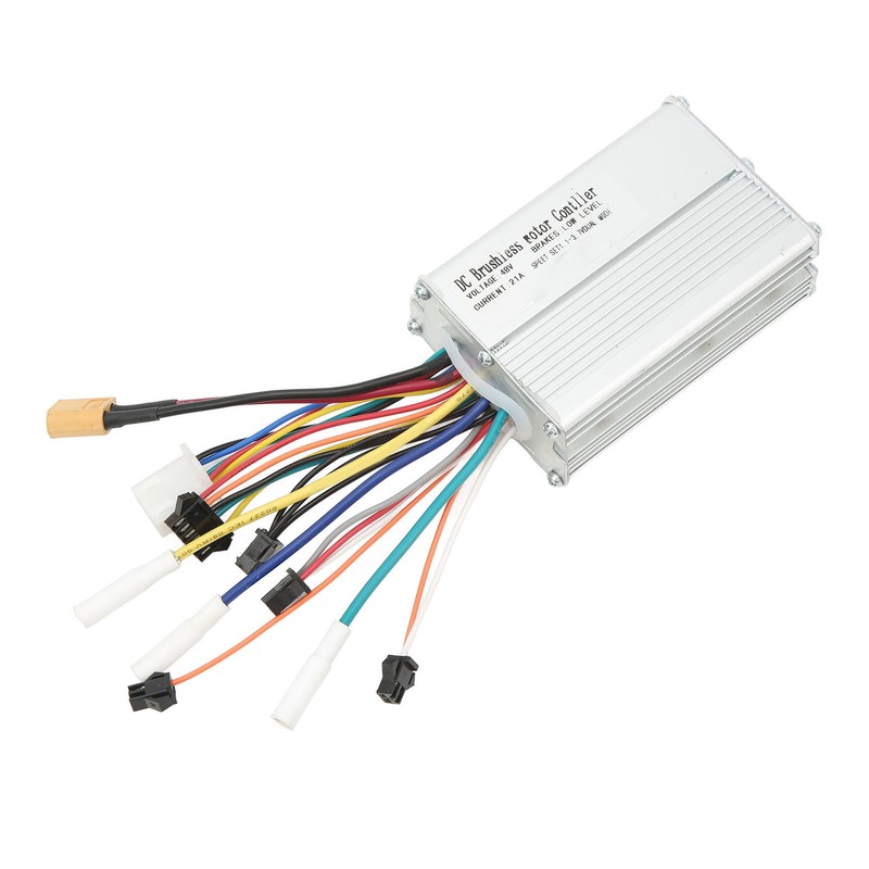 48V Brushless Motor Controller 21A Sensitive Control Aluminum Alloy DC