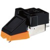 MONACOR EN-24 Stereo Pickup Magnet System with Diamond Needle Orange/Black