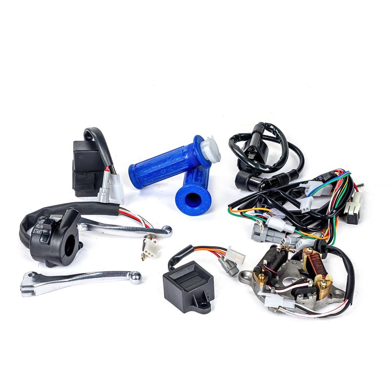 SUNQIAO PW50 Stator,Throttle CDI Control Unit Grips Wire Harness Brake