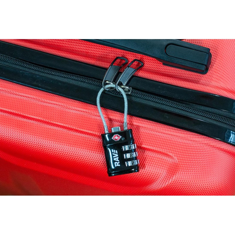 RAVE TSA Suitcase Padlock with Combination Combination Luggage Lock