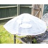BillionHers Coffee Table Food Covers - Beaded Round Handmade Net
