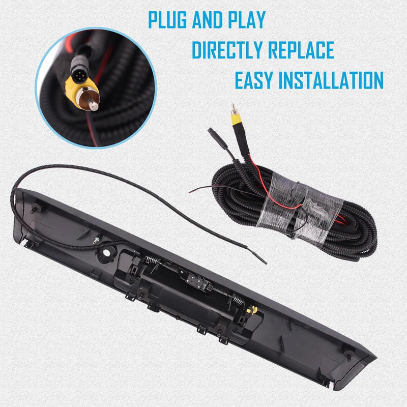 Tailgate Handle with Backup Camera for 2017-2022 Ford F250 F350