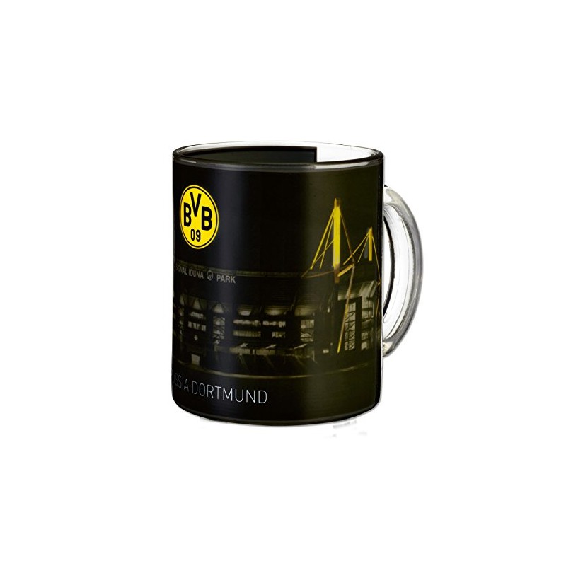 Borussia Dortmund BVB-Zauberglas, 1 St√ºck (1er Pack) & BVB-Zauberhandtuch (60