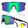 1 x Quick Glasses, Cycling Glasses, Rave Sunglasses for Men