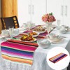 Bessy shop Mexican Table Blanket,Washable Outdoor Picnic Table,Hand Woven Cotton