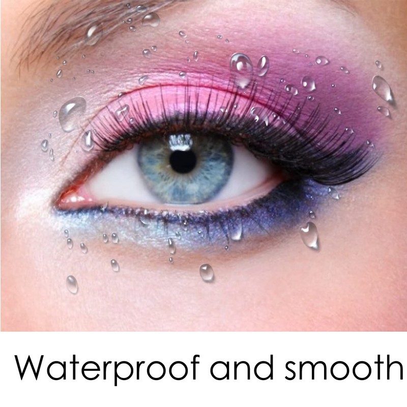 Fashion Base Eyeliner Pencil, 12 Colours Eyeliner, Professional Highlighter Eye