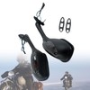 Silscvtt Rear View Mirrors Smoke Turn Signals Replacement for Suzuki