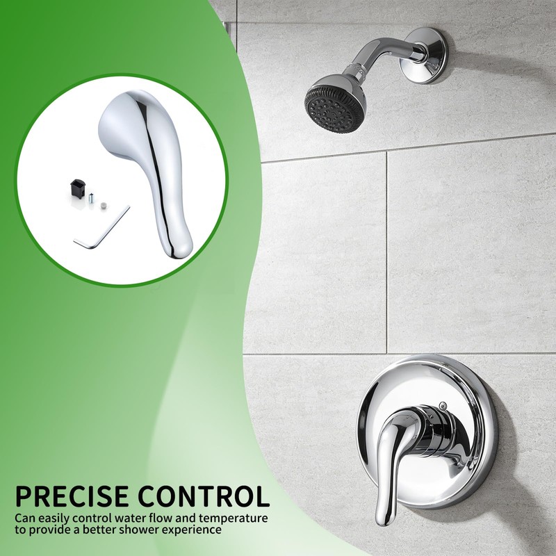 gcbcrit Shower Handle Replacement for American Standard M962160-0020A Lever Handle