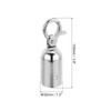 PATIKIL 1.3"x3.9" Stanchion Rope End Stopper, 3 Pack Cord End